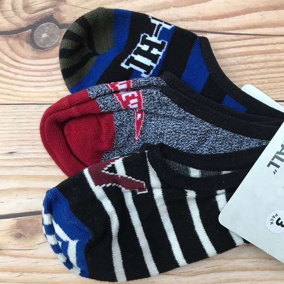 Vans Off The Wall 3 Pairs No Show Socks/Footies - Picture 7 of 12